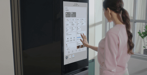 Bespoke Refrigerator Family Hub Plus, la nueva nevera de Samsung.Samsung