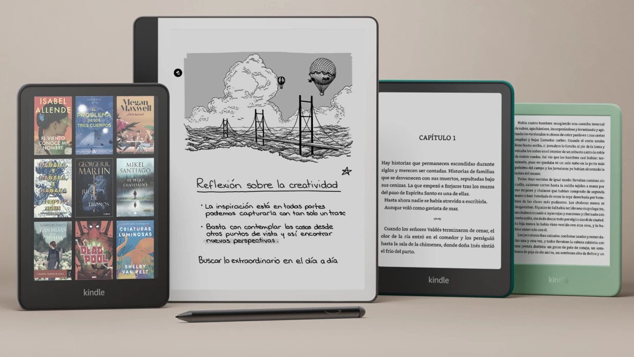 Nuevos Kindle de Amazon: Colores Vivos, Velocidad y Funcionalidad Redefinida