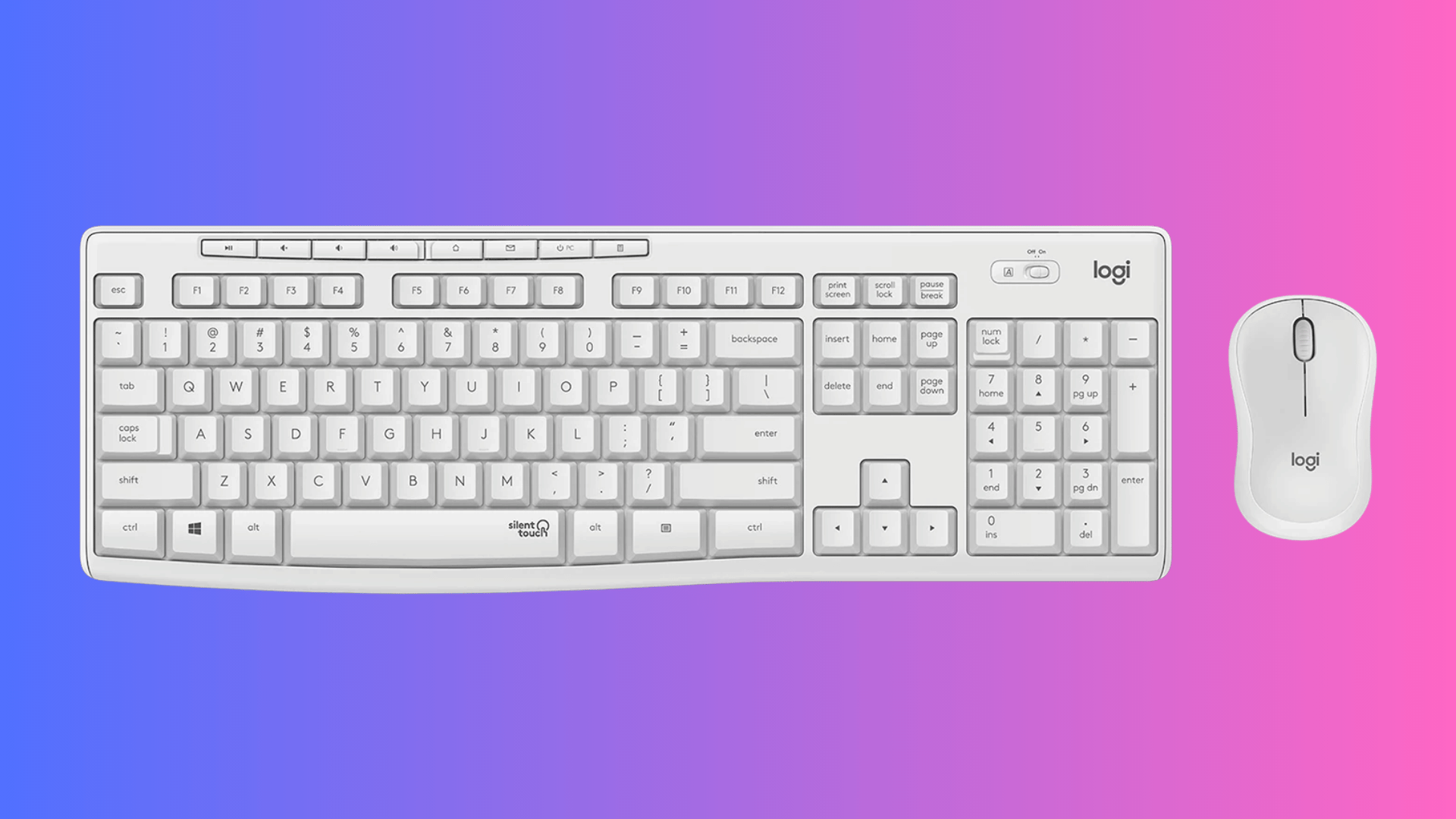 Trabaja cómodamente con teclados inalámbricos