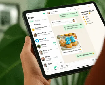 WhatsApp en iPad