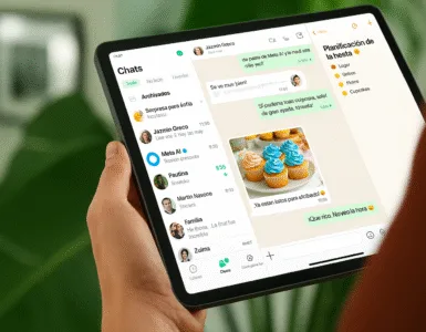 WhatsApp en iPad