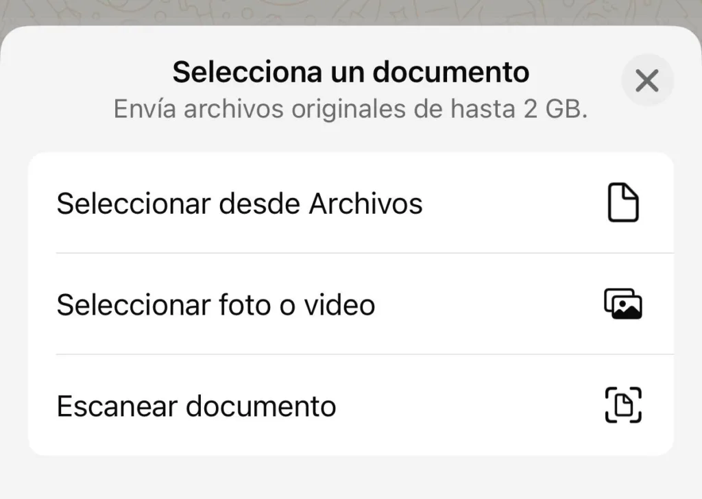 Nueva función de escáner en WhatsApp: digitaliza y comparte documentos paso a paso 72 Digitalización de documentos en PDF usando WhatsApp