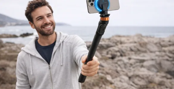 K&F Concept MS19 Palo Selfie Trípode Magnético 162cm: Análisis Completo y Opinión 84 Palo selfie