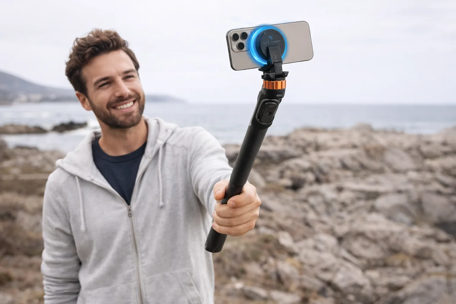 K&F Concept MS19 Palo Selfie Trípode Magnético 162cm: Análisis Completo y Opinión